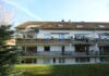 Renovierte 2-Zimmer Hochparterre Wohnung mit Loggia und Einbauküche in Büderich - Rückansicht Haus