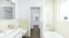 Einfamilienhausvilla mit viel Potential und Einliegerwohnung in Meerbusch-Strümp - Visualisierung Badezimmer - Einliegerbereich