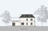 Erstbezug! Einzigartige Neubau Villa mit Aufzug im Villenviertel Alt-Meererbusch - Blick von Nord-Westen