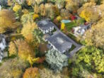 Luxuriöse Familienvilla in Alt-Meererbusch - Drohnenaufnahme