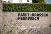 Vollständig möblierte Luxuswohnung in den Parkterrassen Meerbusch - Schriftzug