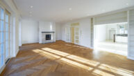 Elegante Villenhälfte in der prestigeträchtigen Villenkolonie Alt-Meererbusch - Wohnzimmer - Ansicht 2